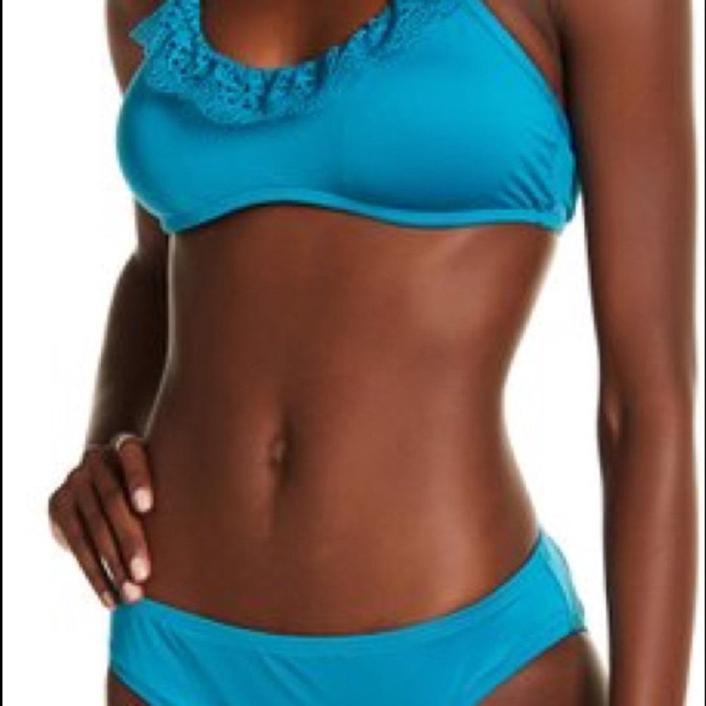 🆕 Laundry by Shelli Segal Lace Trim Bikini